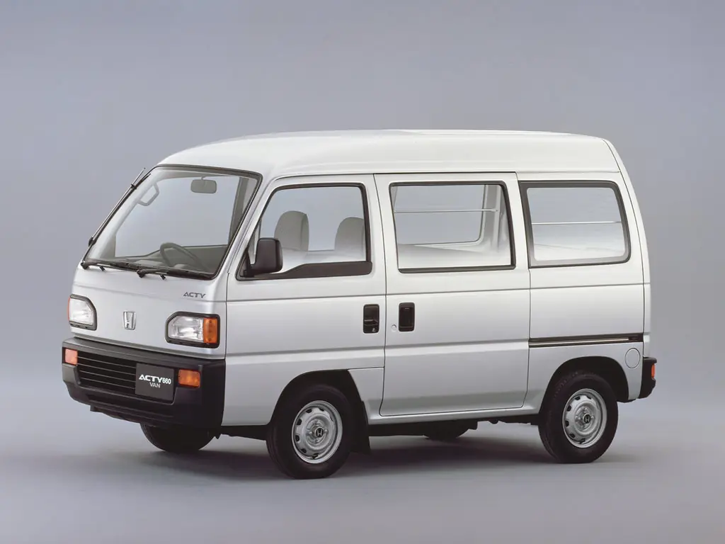 Honda Acty (HH3, HH4) 2 поколение, рестайлинг, минивэн (02.1990 - 12.1993)